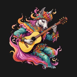 Unicorn playing guitar T-Shirt