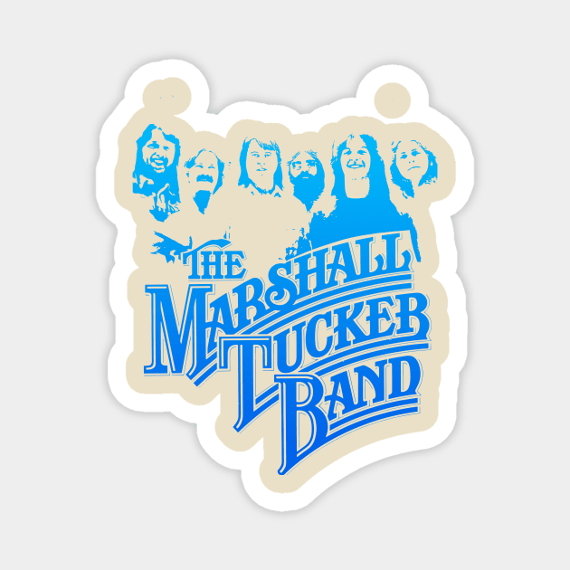 The Marshall Tucker Band Magnet by HAPPY TRIP PRESS