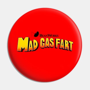 Funny Gas Fart Parody Pin