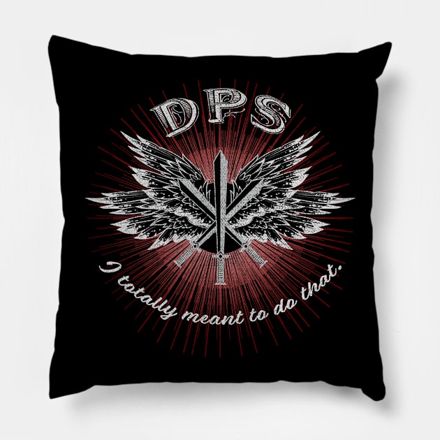 Gamer DPS Main Pillow by ChasingBlue