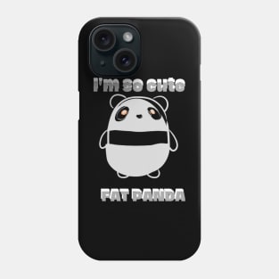 FAT PANDA Phone Case