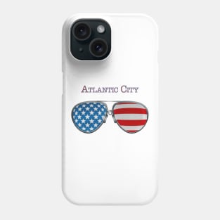 USA GLASSES ATLANTIC CITY Phone Case