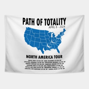 Path of Totality Funny Eclipse 2024 - Solar Event, Solar Eclipse April 8 2024, Totality Tapestry