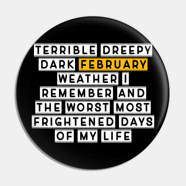 Quote february Pin by Dexter