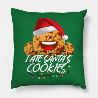 I Ate Santa´s Cookies Funny Christmas Pillow