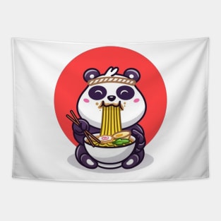 T-shirt ramen Panda Tapestry