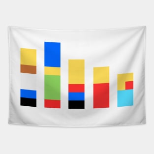 Minimalistic Simpsons Tapestry