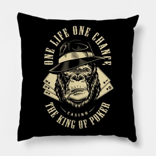 King of Poker Pillow