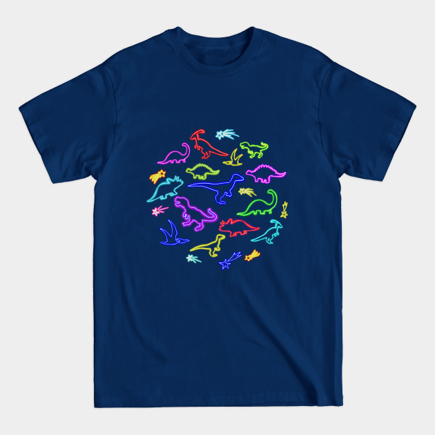 Neon Dinosaurs - Dinosaur - T-Shirt