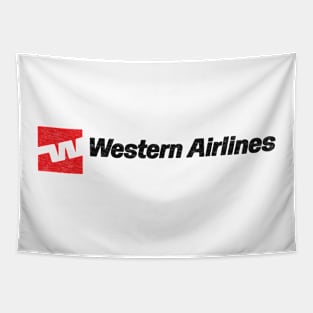 Western Airlines Tapestry