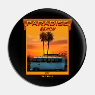 SURFING PARADISE BEACH Pin