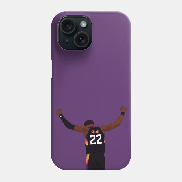 DeAndre Ayton #22 Phoenix Basketball Phone Case by Hevding