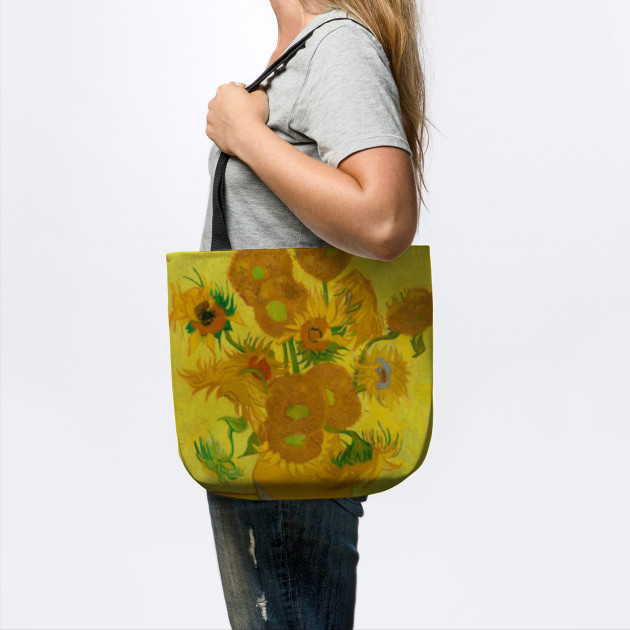 Vincent Van Gogh Sunflowers Painting Van Gogh Tote Teepublic