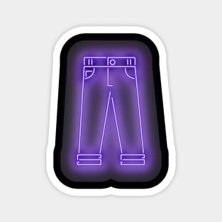 Glowing Neon Pants Magnet