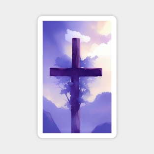 Cross artwork Magnet