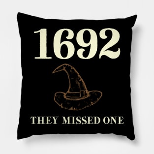 1692 They Missed One Pillow