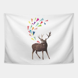 Singing Stag Tapestry