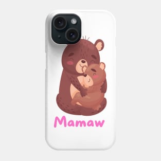 Mamaw bear Phone Case