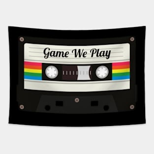 Game We Play / Cassette Tape Style Tapestry