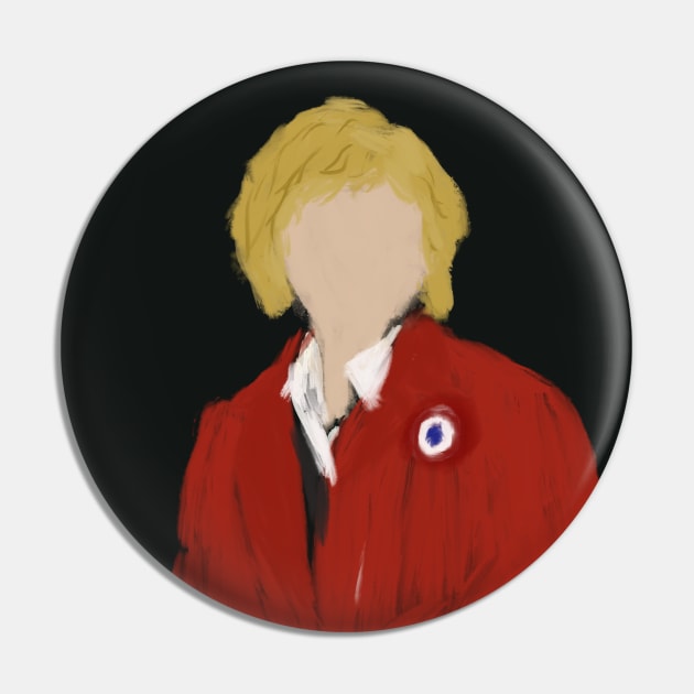 Enjolras Paiting Pin by byebyesally