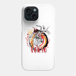 tokyo tiger japanese Phone Case