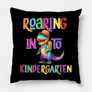 Roaring in to 1st first grade Pillow