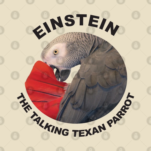 Logo of Einstein the Talking Texan Parrot by Einstein Parrot