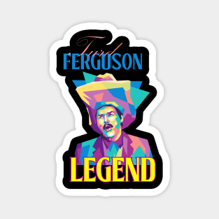 Turd Ferguson popart Magnet