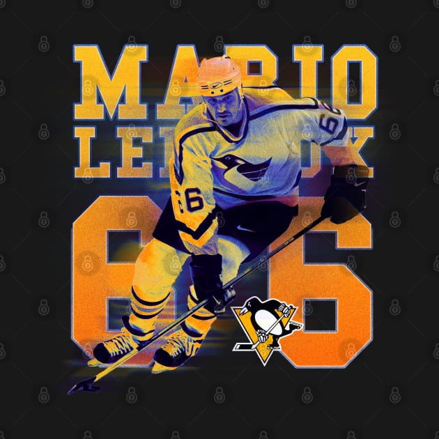 Mario Lemieux 90s NHL by Badlabs