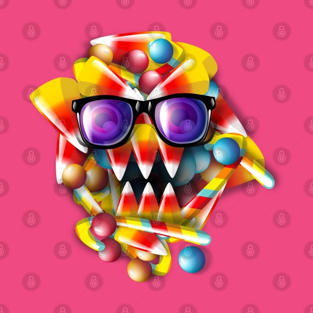 Candy Monster by fakeface