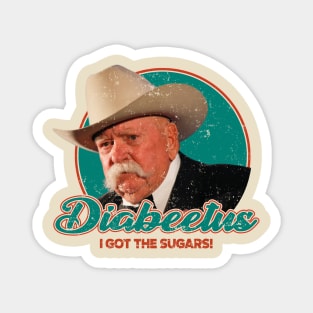 DIABEETUS I GOT THE SUGARS! Magnet