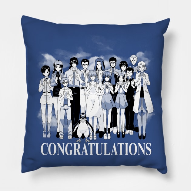 Congrats Pillow by CoinboxTees