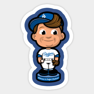 La Dodgers Bobblehead Sticker by Los Angeles Dodgers for iOS