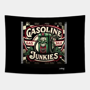 HotRod - Vintage Retro : Racing-Ready Gasoline Distributor Tapestry