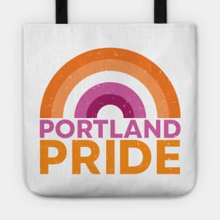 Portland Oregon Pride Festival - Lesbian Rainbow - Vintage Tote