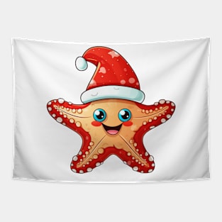 Christmas Starfish Tapestry