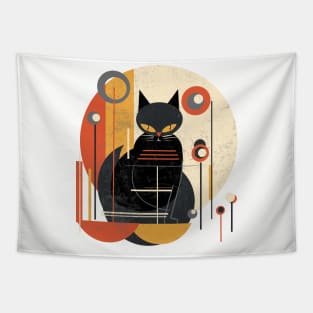 Mid century cat Tapestry