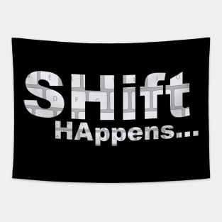 Shift Happens Tapestry