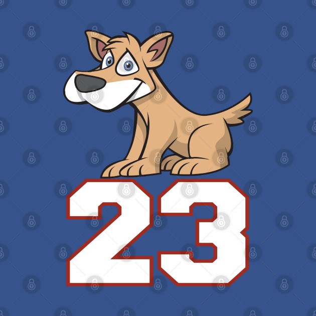 Dog Dads Basketball Squad Jersey #23 by WavyDopeness