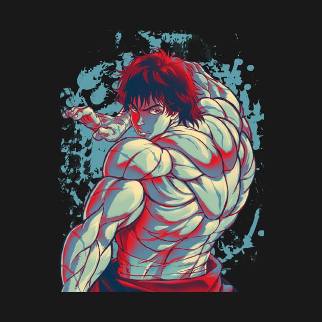 baki hanma by DinoZard