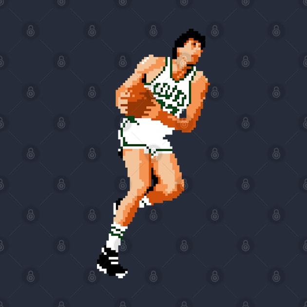 Kevin McHale Pixel Dribble by qiangdade