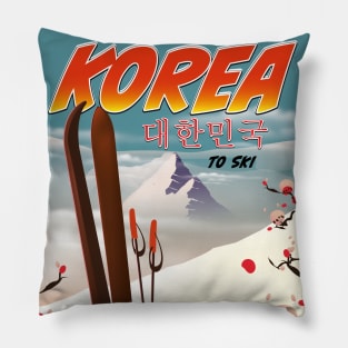 Korea to ski Pillow