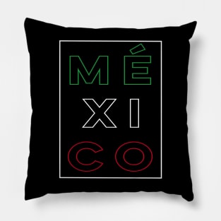 Playera Mexico Dia de la Independencia Mexicana Viva Mexico! 5 de mayo shirt mexican independence Mexico Pillow