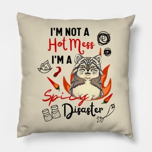 Funny Pallas Cat Owner Joke Pillow