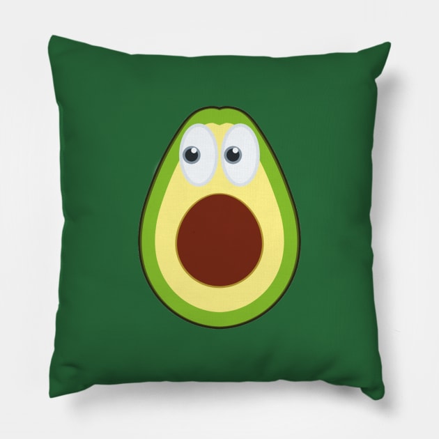 Avocado Pillow by Fnaxshirt