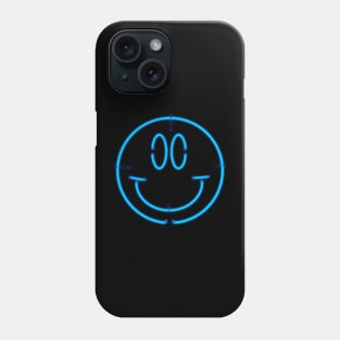 Neon Happy Face Phone Case