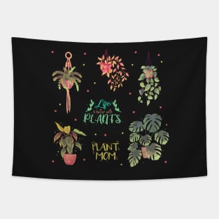 Plants set 2 for bullet journal for plant lovers Tapestry