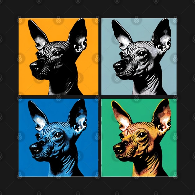 Xoloitzcuintli Pop Art - Dog Lovers by PawPopArt