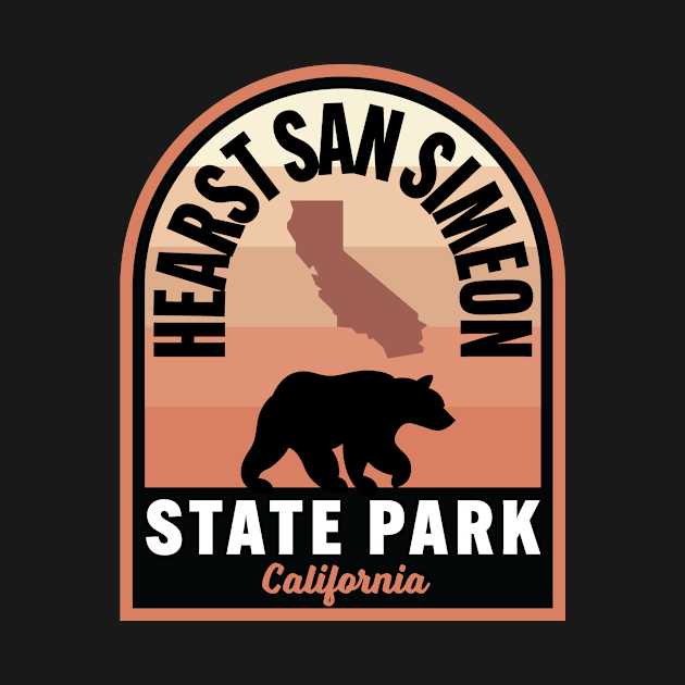 Hearst San Simeon State Park CA Bear by HalpinDesign