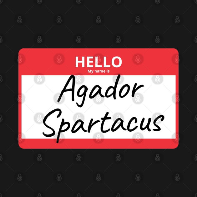 Agador Name Tag by monoblocpotato